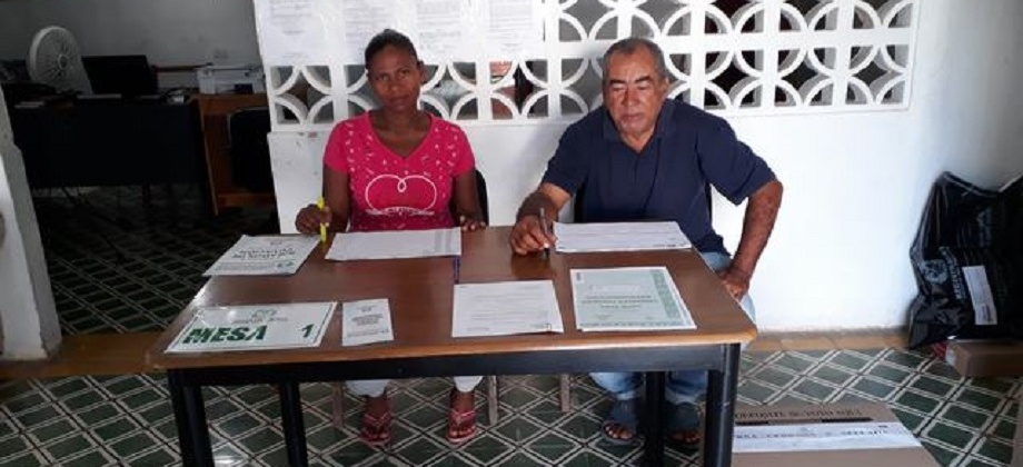Las mesas de votación para la Consulta Popular Anticorrupción abrieron con normalidad en Puerto Obaldía, Panamá
