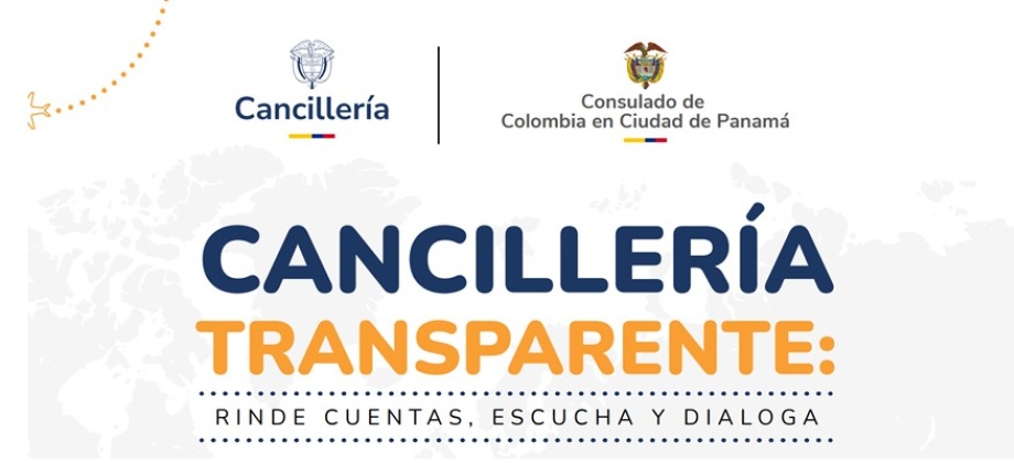Informe de rendición de cuentas del Consulado de Colombia en Ciudad de Panamá