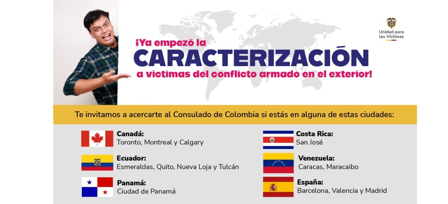 Consulado General de Colombia en Panamá invitan a a las víctimas del conflicto armado residentes en Panamá a actualizar sus datos