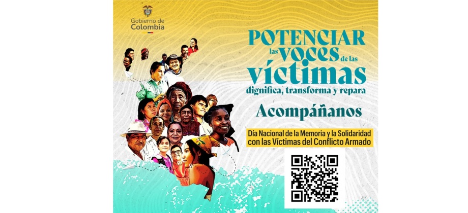 Consulado de Colombia en Ciudad de Panamá conmemora el Día Nacional de la Memoria y Solidaridad con las Víctimas del Conflicto
