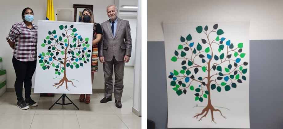 “Árbol de la vida, siembra la esperanza” un homenaje del Consulado de Colombia en Panamá a las víctimas del conflicto 