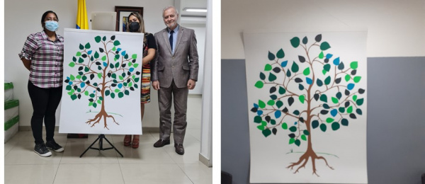 “Árbol de la vida, siembra la esperanza” un homenaje del Consulado de Colombia en Panamá a las víctimas del conflicto 