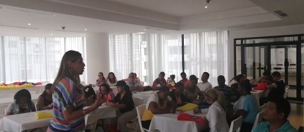Víctimas del conflicto residentes en Panamá participaron en “Tarde de Mandalas”